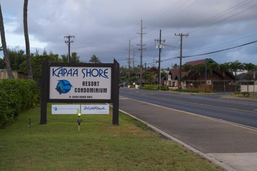 1Br Condo At Oceanfront Resort Kapaa Shore Kapa'a Kültér fotó
